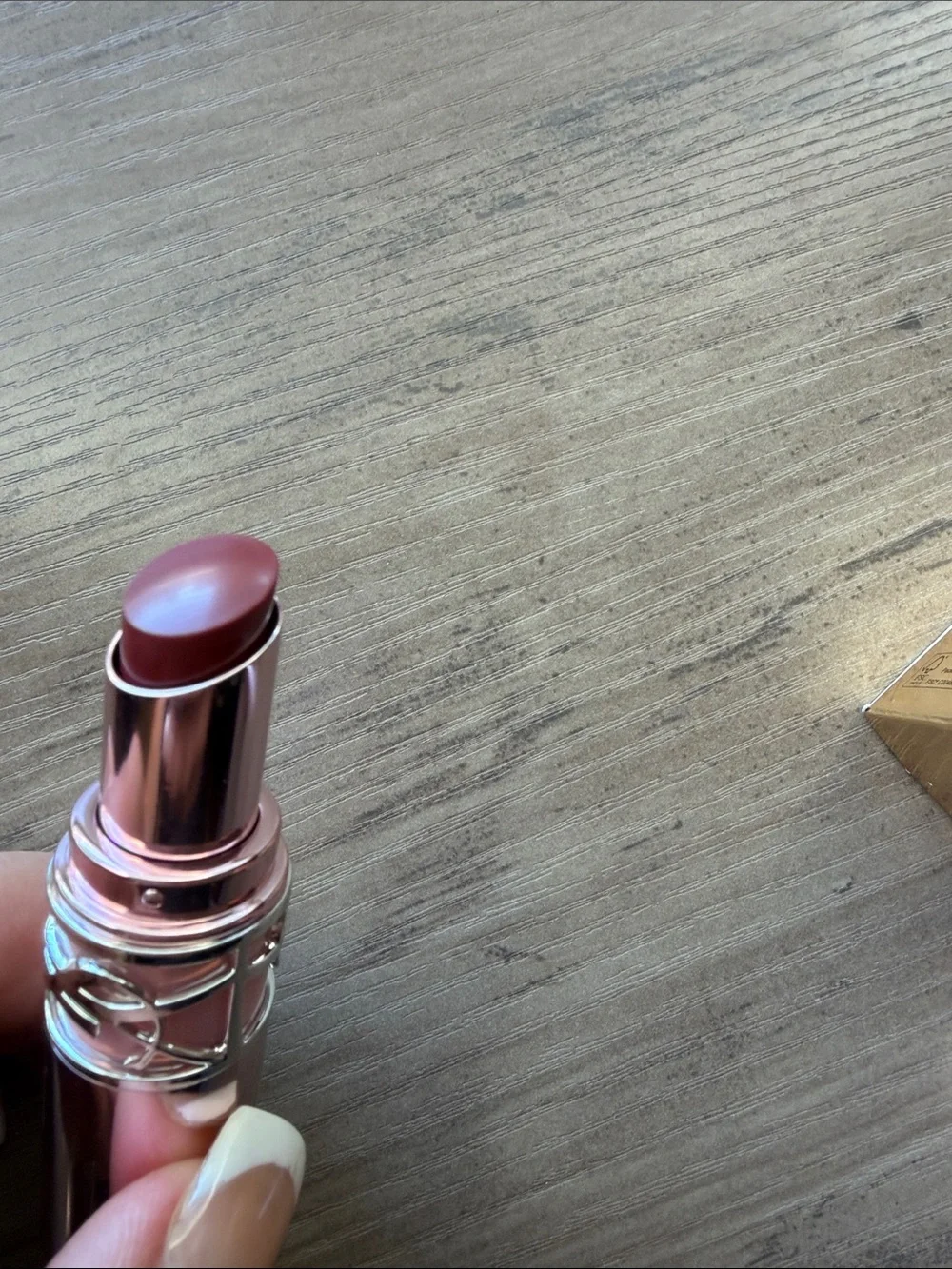 New Yves Saint Laurent Loveshine Candy Glow Lip Balm - Nude Blush (5B)